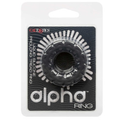 alpha ring by Calextotics Cockring Alpha Black 25mm